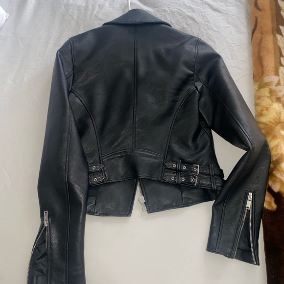 brand new faux leather jacket - Picture 1 of 5